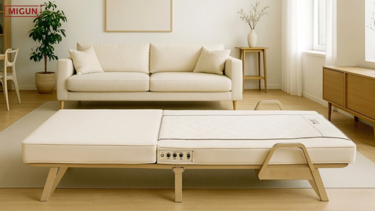 Giường massage vật lý trị liệu nhiệt MIGUN Re:Bone được trang bị 10 viên ngọc bích trị liệu