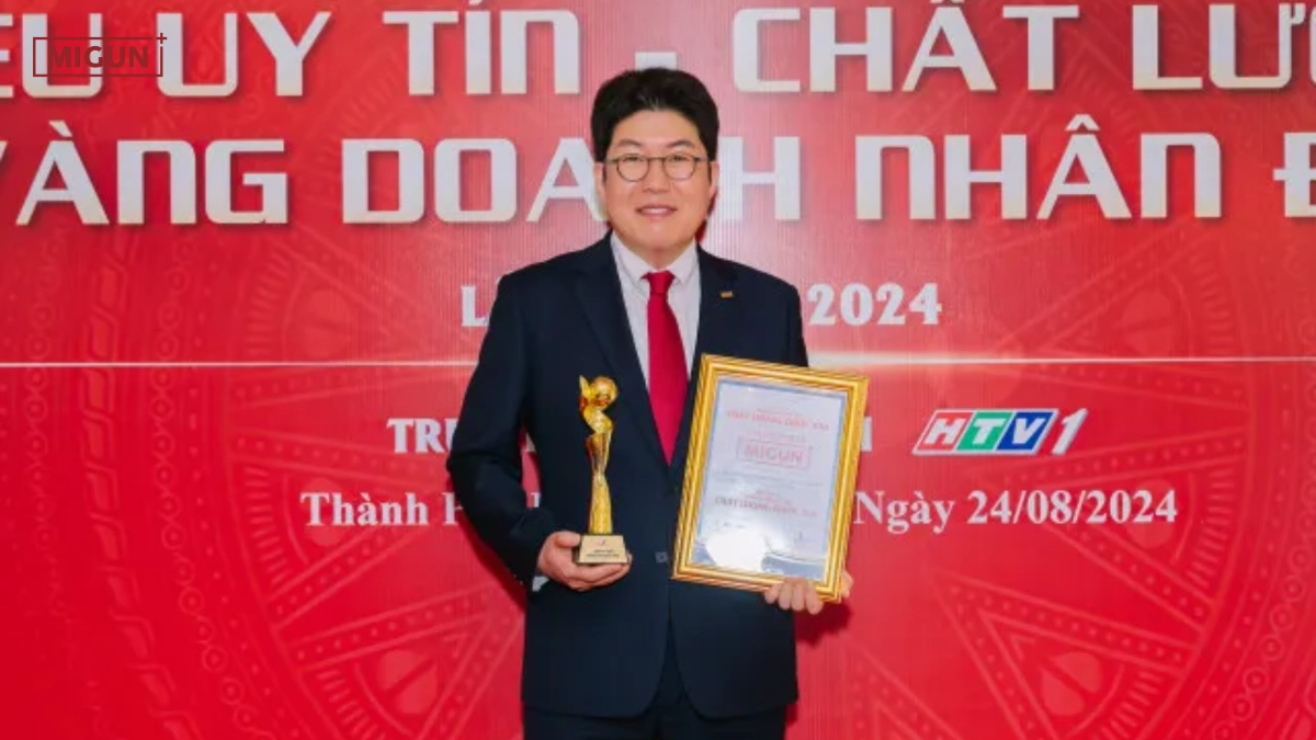 Migun Life Science Migun Life được vinh danh là Top 5 thương hiệu tại Giải thưởng Thương ...